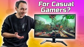 A Cheap 1440p Gaming Monitor iiyama GB2745QSUB1 review 100Hz IPS [upl. by Rabelais284]