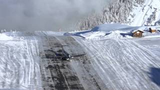 THE MOST DANGEROUS LANDING IN THE WORLD COURCHEVEL ALTIPORT [upl. by Aryamo457]