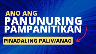 Kahulugan ng PANUNURING Pampanitikan  Filipino Guru [upl. by Etnoled]