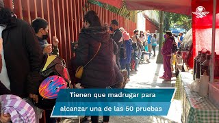 Covid19 incrementa la búsqueda de pruebas rápidas hay poca demanda de vacunación a niños en CDMX [upl. by Mcclenaghan]