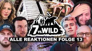 7 vs Wild  ALLE Teilnehmer Reaktionen auf Folge 13 zusammengefasst [upl. by Chantalle]