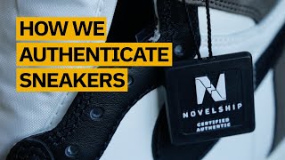 How We Authenticate Sneakers  Novelship [upl. by Cupo880]