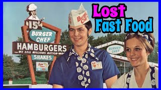 16 Forgotten Fast Food Chains [upl. by Nahtan436]