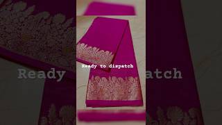 Chanderi silk saree dyeing process  chanderi chanderisilk dyeing process [upl. by Eelatsyrc780]