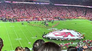 Chiefs National Anthem  Buccaneers vs Chiefs  Justin Aaron  November 4 2024 [upl. by Olegna]