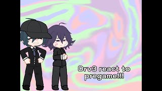 Danganronpa V3 react to pregames  Saiouma  Amamatsu [upl. by Ecilef783]