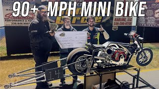 We Broke 2 WORLD RECORDS in One Night  INSANE 18th Mile Drag Racing Mini Bikes [upl. by Indys]