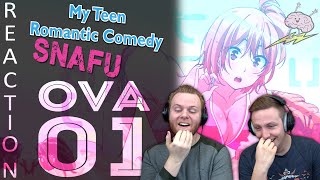 SOS Bros React  Oregairu OVA 1  Mawwiage [upl. by Akiehsat]