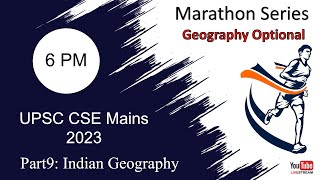 Geography Optional Marathon l Revision l Recognition IAS l Part 8 l Indian Geography l UPSC l [upl. by Whit]