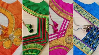 Top latest designer paithani saree blouse designs  Rohini Fashion [upl. by Templia]