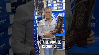 Bota de nuca de cocodrilo botas moda vaqueros ropa zapatos [upl. by Nylloc913]