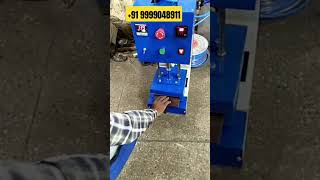 EMBOSSING LEATHER MACHINE AUTOMATIC AVAILABLE MANUFACTURERS 91 9999048911 [upl. by Adnilam]