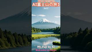 AI 富士山 の旅112 Mt Fuji Monte Fuji 山中湖 河口湖 天上山公園 忍野八海 富士山世界遺産センター 富士スバルライン 후지산 小御嶽神社 Shorts [upl. by Meeks396]