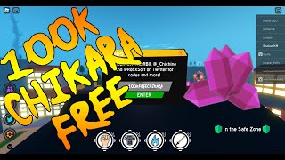 NEW CODE HOW TO 100K CHIKARA SHARDS FREE AND 5X BOOST  Anime Fighting Simulator [upl. by Ys]