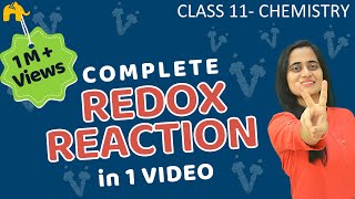 Redox Reactions Class 11  Chemistry Complete Chapter [upl. by Aruol]