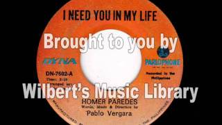 I NEED YOU IN MY LIFE  Homer Paredes [upl. by Llyrrad]