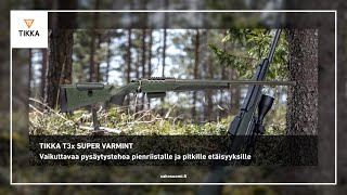 Tikka T3x Super Varmint esittely [upl. by Niawat573]