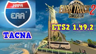 mapa EAA para Ets2 1492 Actualizado [upl. by Ayoj]