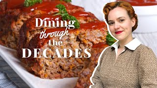 How to make 1940s Meatloaf  Dining Through The Decades Episode 3 Season 2 [upl. by Penhall502]