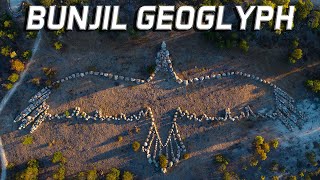 Bunjil Geoglyph  Wedgetailed Eagle by Andrew Rogers Symbol of the Indigenous Creator Spirit [upl. by Ellekram]