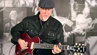 Stacy Mitchhart Demonstrates The Epiphone Blueshawk Deluxe [upl. by Aia435]