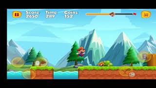 Super Mario Game  Bino Go Game Android Mobile Game viralvideo [upl. by Ronald]