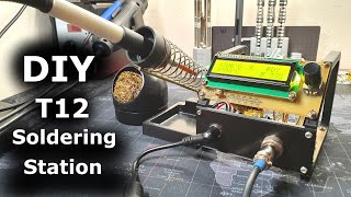 Make Your Own Soldering Station  DIY T12 Soldering Station [upl. by Sewel766]