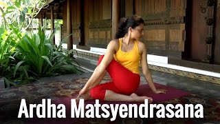 Ardha Matsyendrasana Yogasana [upl. by Dee273]