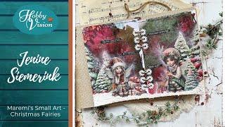 FBLive  17082024  Jenine Siemerink  Creatief met Maremis Small Art Christmas Fairies [upl. by Dincolo]