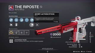 Destiny 2 three the riposte Engrams drops [upl. by Fafa]