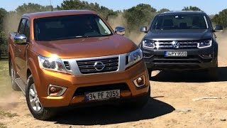 VW Amarok vs Nissan Navara  Karşılaştırma [upl. by Ydniahs857]