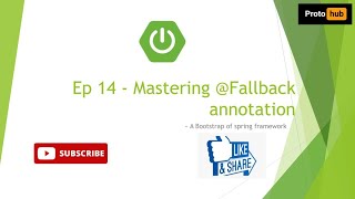 Mastering Fallback annotation  Spring Boot Tutorial Ep 14  Proto Hub [upl. by Marlon533]