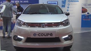 Aixam eCoupé Premium 2019 Exterior and Interior [upl. by Orran]