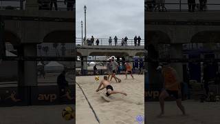 AVP Huntington Beach RALLY🔥🙌☀️ beachvolleyball volleyballworld volleyballplayer avp rally [upl. by Davie]