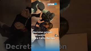 Cathy Barriga se va a prisión preventiva [upl. by Ahseeyt]