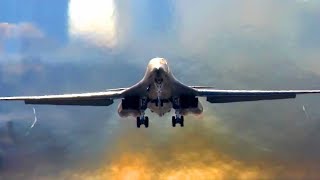 B1 Bomber In Action – Stunning Beautiful Footages [upl. by Palecek]