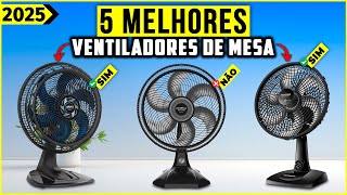 Os 5 Melhores Ventilador De Mesa Em 2025  Tem ventilador 2 Em 1 40cm e Outros [upl. by Oivalf]