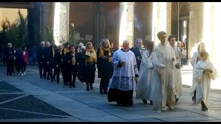 Processione della Domenica delle Palme 2024  Basilica di SantAmbrogio [upl. by Surat]