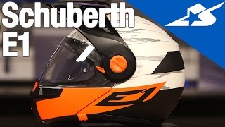 Schuberth E1 Helmet  Motorcycle Superstore [upl. by Miun]