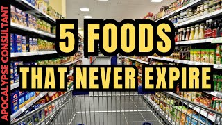 5 Prepping amp Survival Foods That Never Expire [upl. by Klatt758]