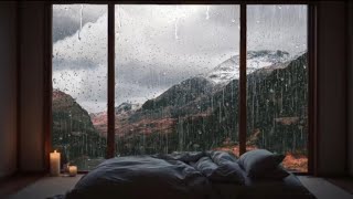 GOODBYE INSOMNIA❗1 Hour Of Heavy Rain amp Thunderstorm Sounds For Sleeping Rain Sounds For Sleeping [upl. by Adis]