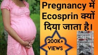 Ecosprin 75 during pregnancy [upl. by Atiseret]