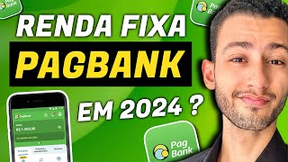 PAGBANK  COMO FUNCIONA OS CDB  RENDA FIXA [upl. by Eetak]