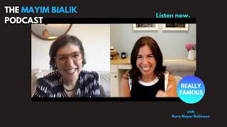 Mayim Bialik PODCAST Listen as Mayim opens up about family mental health  divorce [upl. by Lyrehs]