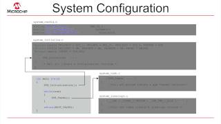 Introduction to MPLAB® Harmony Tutorial 3 System Configuration Files [upl. by Aztirak]