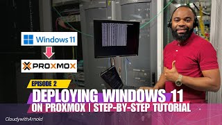 Deploying Windows 11 on Proxmox  StepbyStep Tutorial Episode 2 [upl. by Aliwt]