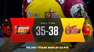 Pro Kabaddi 2024 Telugu Titans vs Bengaluru bulls Highlight  Pro Kabaddi Highlight 2024 Today Match [upl. by Ardnala]