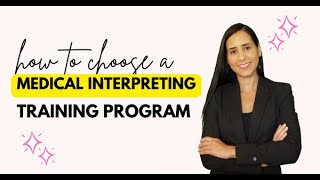 Tips on how to choose a medical interpreter training [upl. by Edasalof188]