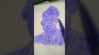 How to draw bola Ahmed tinubu [upl. by Leaj754]