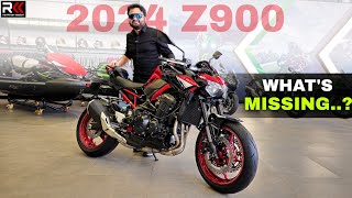 New 2024 Kawasaki Z900 Red No major Upgrades  Still its same Quick Walkaround Review [upl. by Swiercz775]